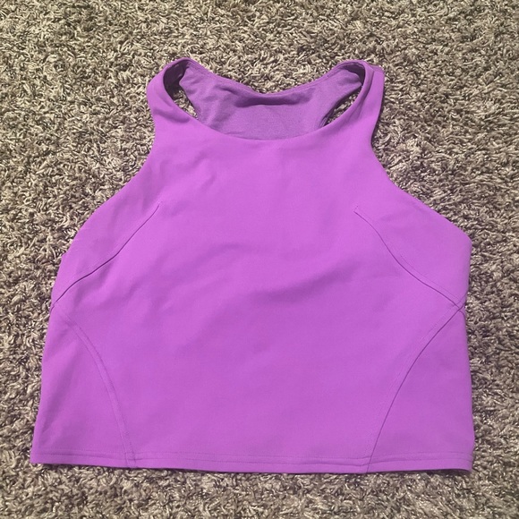 lululemon athletica Tops - Lululemon Instill Tank Crop Built in Shelf Bra
